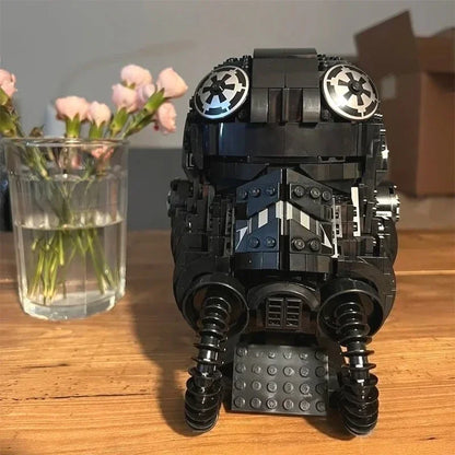 MOC Anime Pilot Helmet Building Blocks 75276/75274 — Model Toys for Kids Birthday Gifts