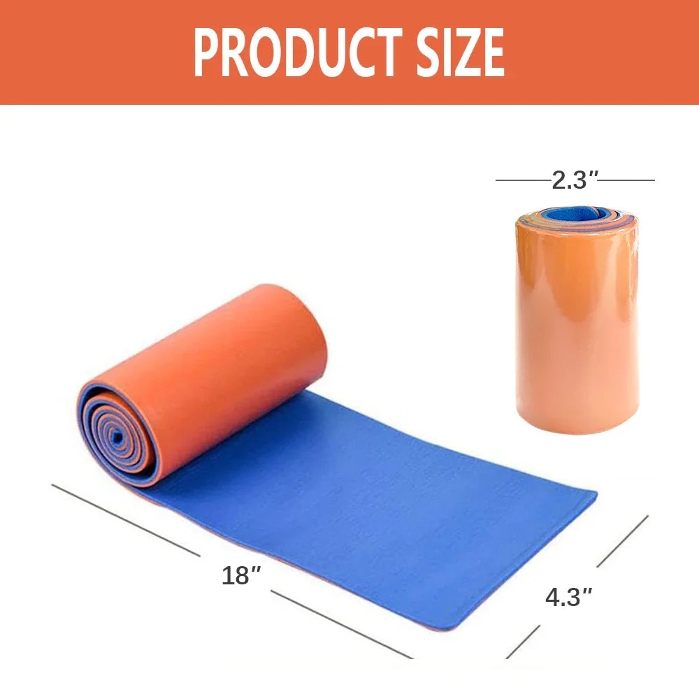 First Aid Universal Aluminum Splint Roll — Medical Survival Polymer for Bone Support, Emergency Kit for Outdoor & Travel