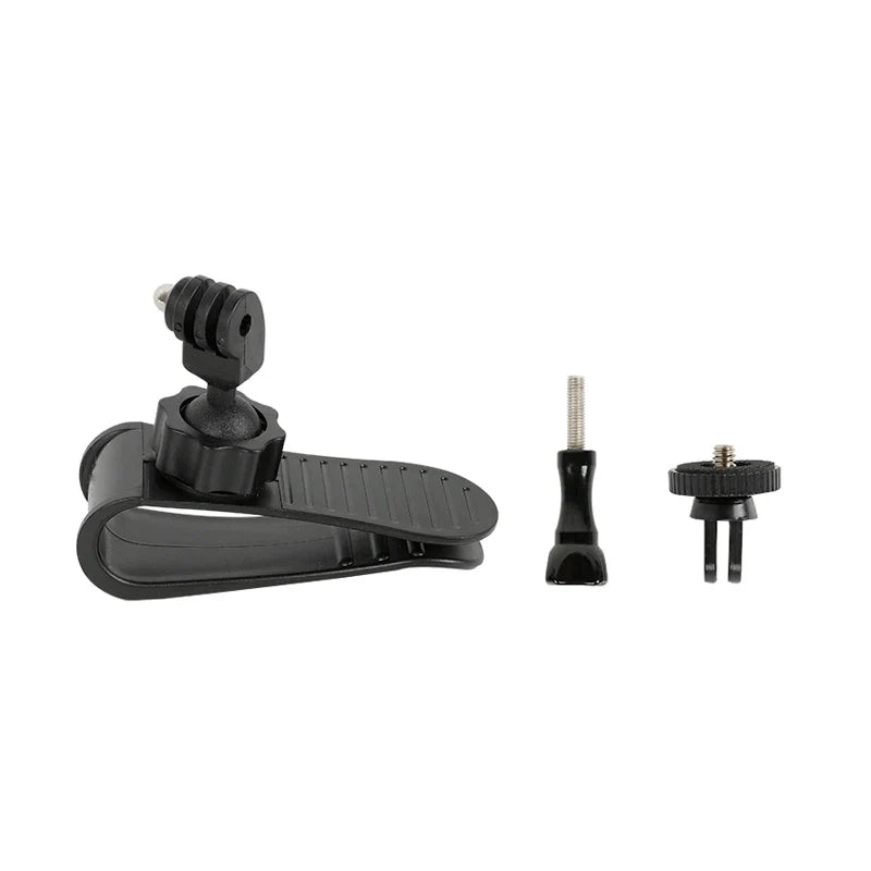Car Camera Mount Sun Visor Clip – Holder for GoPro Hero 9-13, DJI Osmo Action 3-5 & Insta360 X3/X4 Accessories
