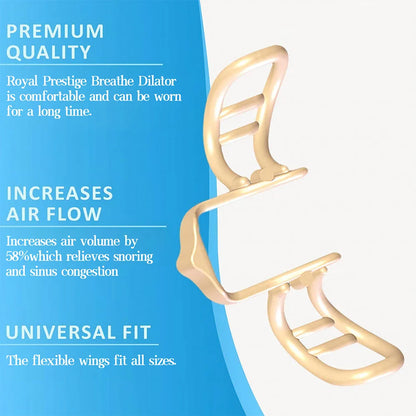 Silicone Nose Dilator Clip – Anti-Snoring Device for Easy Breathing & Improved Sleep