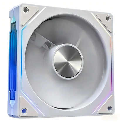 LDPCSJ Prism 5 Pro 120mm ARGB RGB Case Fans – 4PIN PWM 5V 3PIN PC Cooling Kit for CPU Water Cooler Gaming PC Ventilation System