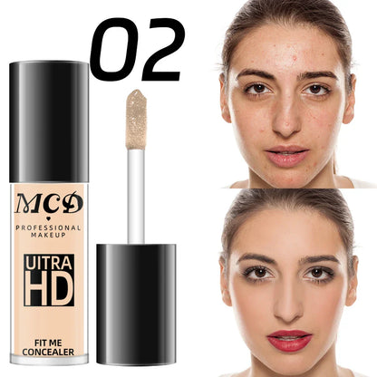 9-Color Matte Foundation Cream – Waterproof, Moisturizing Liquid Concealer for Full Coverage Professional Face Makeup