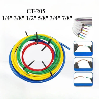 AC Copper Pipe Protector CT-205 – Durable PE Plastic Bend Tube Guard, Non-Deformable