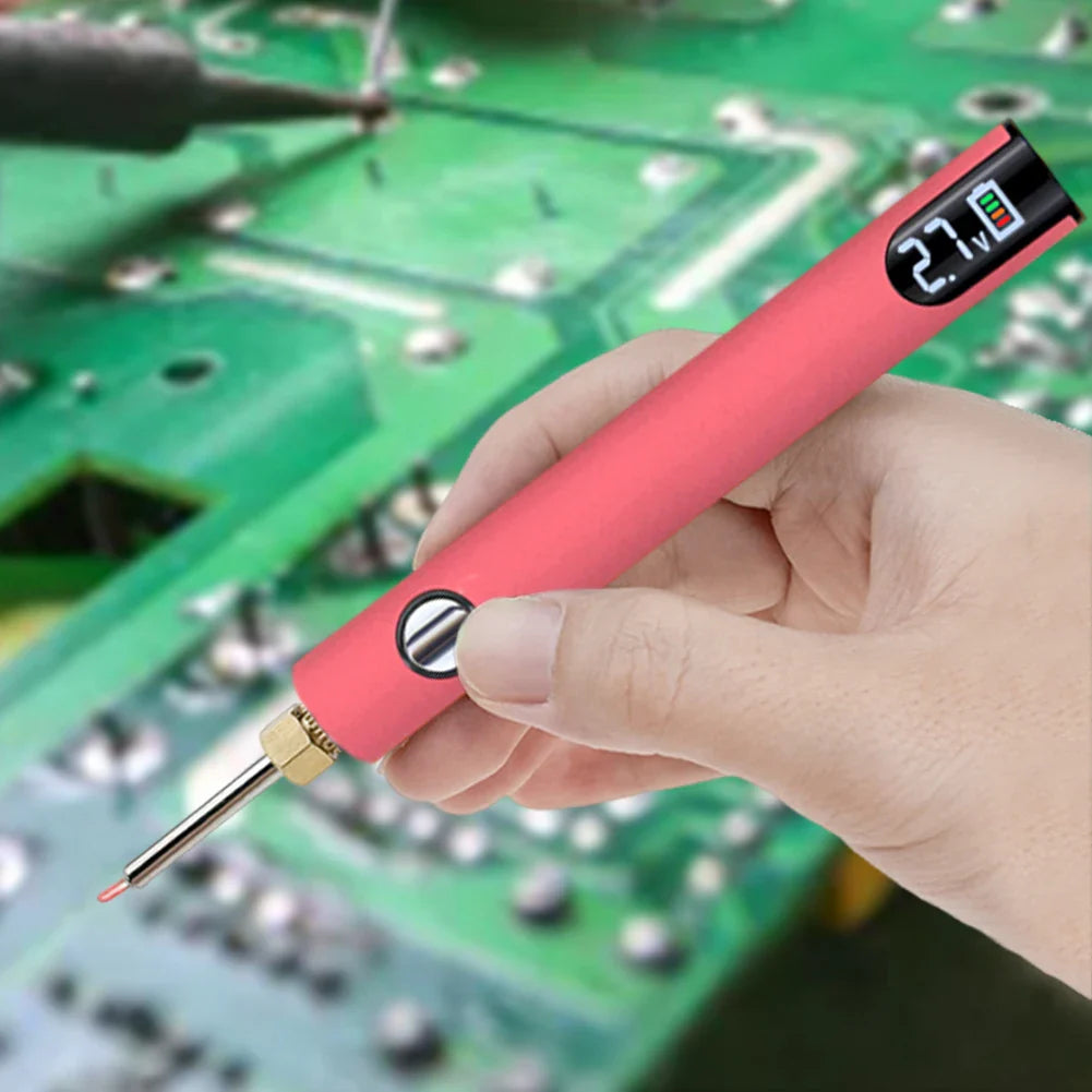 510 Thread 650mAh Smart Battery Pen – USB Rechargeable Mini Power Tool for Cartridge & Soldering Repair Welding Kit