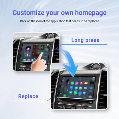 OTTOCAST Play2Video Pro – Wireless CarPlay & Android Auto Adapter for YouTube, Netflix, IPTV Car Accessories for Kia & Toyota