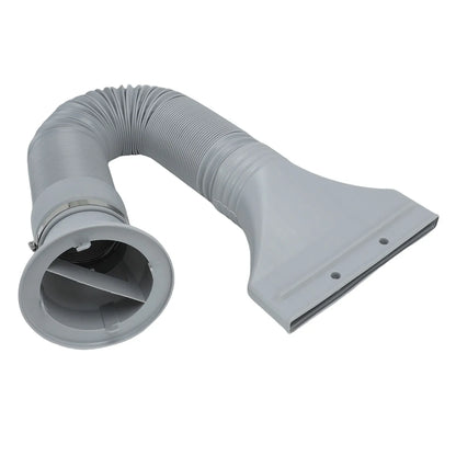 Airbrush Spray Booth Exhaust Hose Kit 67in Flexible Extension with Flat Adapter Hobby Painting Craft Dust Extraction Accessories HS- Tool Kit