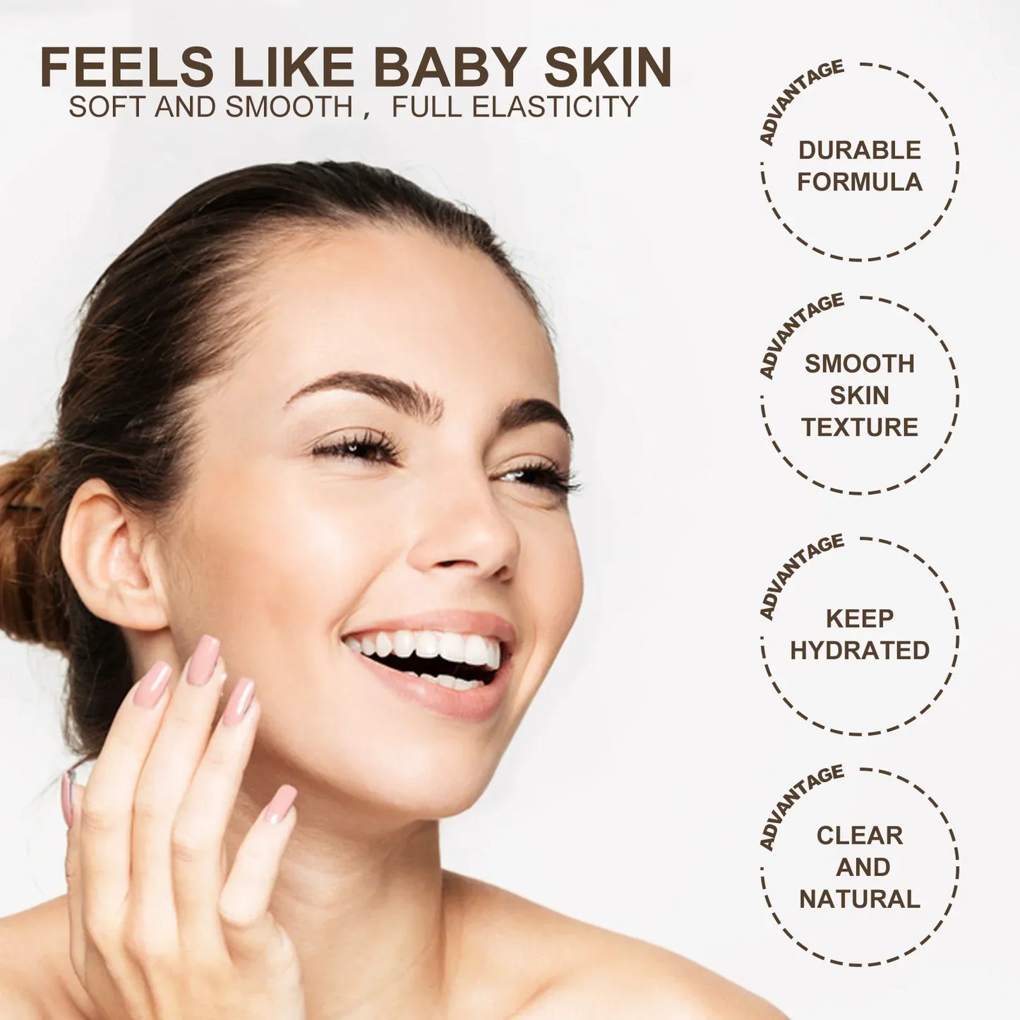 Liquid Concealer Foundation – Full Coverage, Pore-Minimizing, Dark Spot Correcting Waterproof Makeup with Oil Control