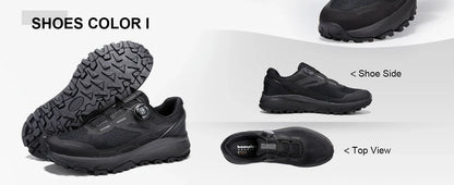Baasploa Men’s Hiking Shoes – Breathable Outdoor Climbing & Walking Sneakers, Non-Slip & Durable