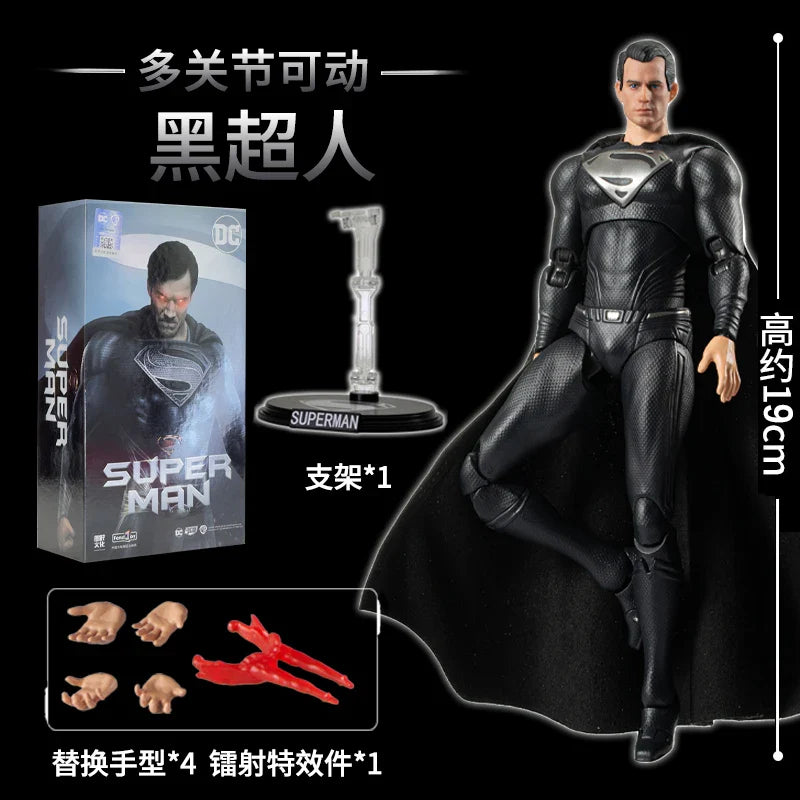 Fondjoy Justice League Action Figures – Superman, Batman, Wonder Woman, Aquaman & Mera Collectible Anime Models Gift