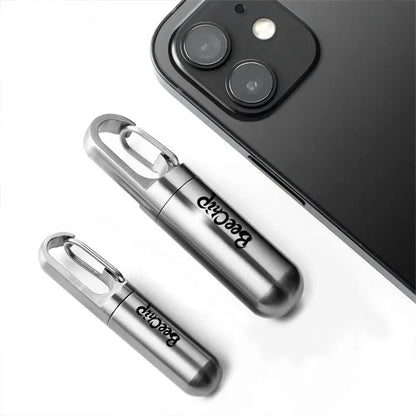 Stainless Steel Waterproof Pill Box – Portable, Moisture-Sealed Travel Medication Storage
