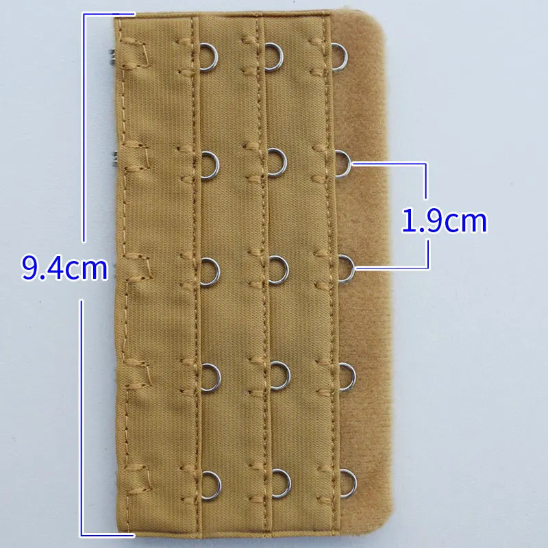 2PCS/4PCS Strap Extender Set – 3-Hook, 5-Row Adjustable Candy Color Bra Extenders for Women