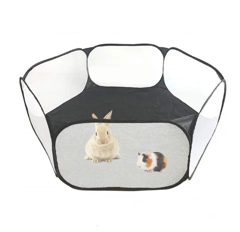 Portable Pet Playpen – Fashionable Indoor/Outdoor Cage Playground Fence for Hamsters, Chinchillas & Guinea Pigs