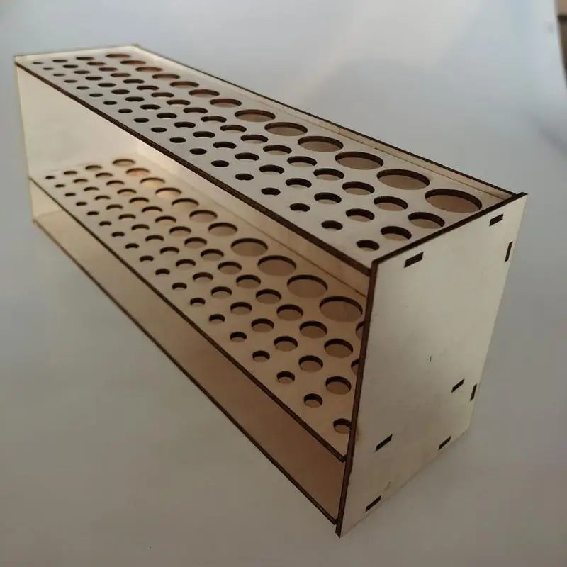 Durable Painting Brush Pen Storage Holder Stand Organizer Rack - Drawing Supplies Organizer - Easy DIY Assemble