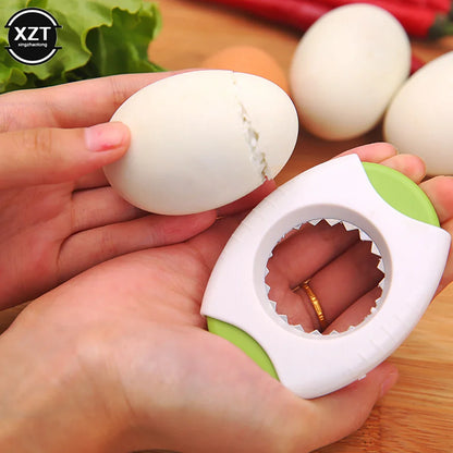 Cute Boiled Egg Shell Topper Cutter - Kitchen Essential for Easy Egg Cup Removal - Household Baking Accessory