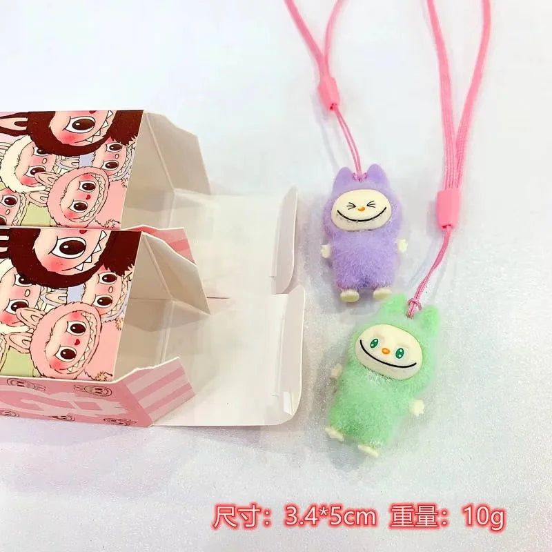 2025 Labubu Resin Pendant — Cute Backpack Accessory & Desktop Ornament, Surprise Birthday Gift for Children