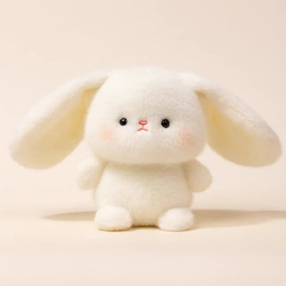16cm Cute Plush Companion Doll - Anime Elephant, Rabbit, Bear & Panda Soft Desk Toy Gift