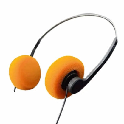 3.5MM Retro Earphones — Nostalgic Wired Headphones for MP3, Walkman & Sports