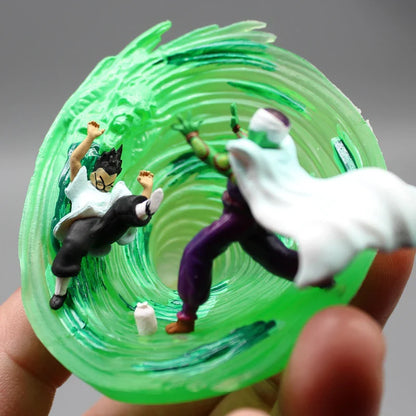 6cm Dragon Ball Z Action Figure | Piccolo & Master Roshi PVC Collectible Anime Figurines, Mafuba Statue Model Toys