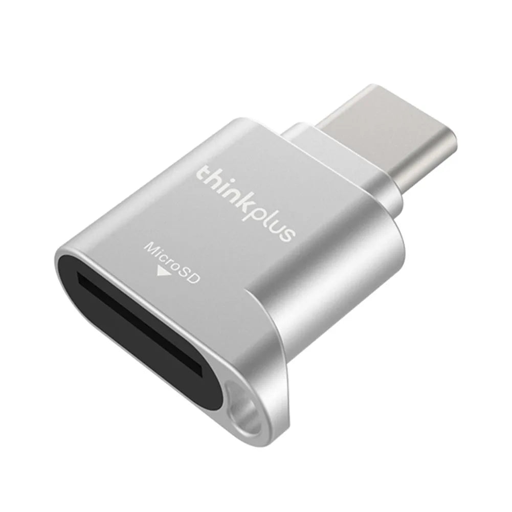 D201 USB-C Card Reader 480Mbps – OTG Type-C Adapter for Micro SD/TF Cards Up to 512GB for Laptop & Smartphone