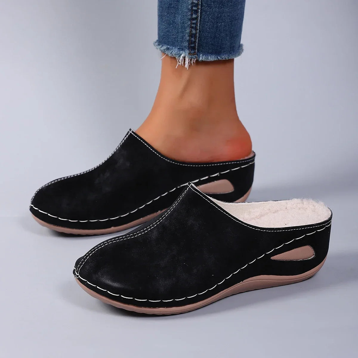 Women’s Platform Summer Slippers - Comfortable Slip-On Beach Sandals for Casual Wear