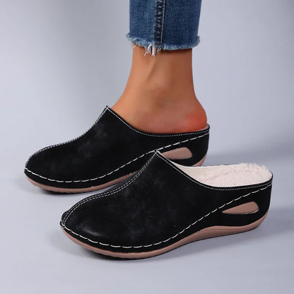 Women’s Platform Summer Slippers - Comfortable Slip-On Beach Sandals for Casual Wear