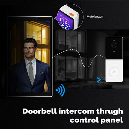 MOES Tuya WiFi Smart 5-Inch Touch Screen US Center Control Panel – Voice Control, Alexa & ZigBee Gateway with Built-in Scene Control