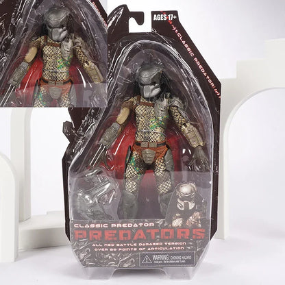 NECA Predator Jungle Hunter vs Alien Eggs Action Figure – 7 Inch Classic Movie PVC Collectible Model Toy