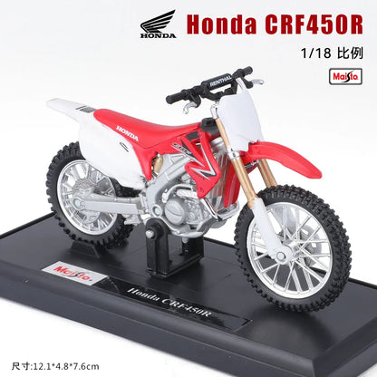Maisto 1:18 Alloy Motorcycle Model – Yamaha MT-07/MT-10, Ducati, Kawasaki, KTM, Suzuki, BMW