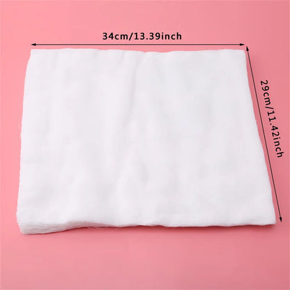 100PCS Soft Gauze Facial Masks – Disposable Beauty Salon Mask Sheets for Skincare & Soft Mask Application