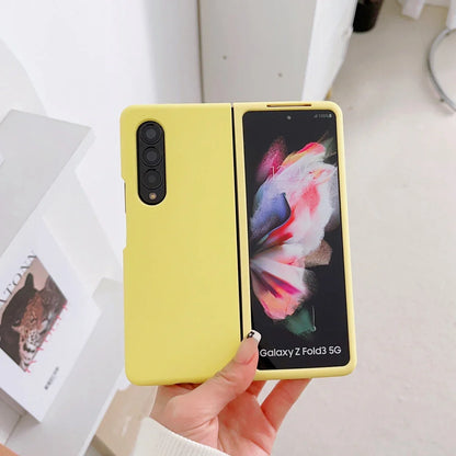 Soft Silicone Shockproof Phone Case for Samsung Galaxy Z Fold 6/5/4/3 – Multi-Color Protective Cover