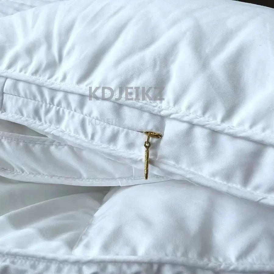 KDJEIKZ Winter Cotton Goose Down Quilt – Five-Star Hotel Duvet, Super Soft & Fluffy for Queen, King & Full Size, All-Season Blanket