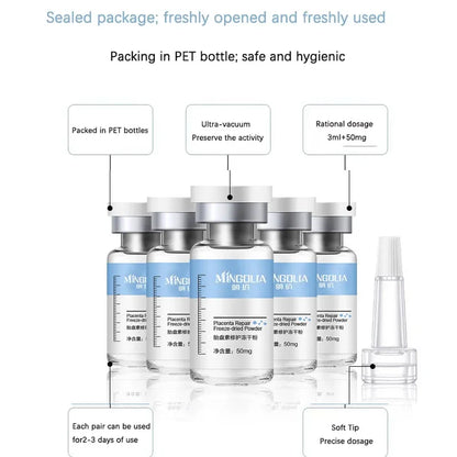 Placenta Freeze-Dried Powder Essence — Hydrating, Nourishing & Skin Rejuvenation Serum for Pore Shrinking