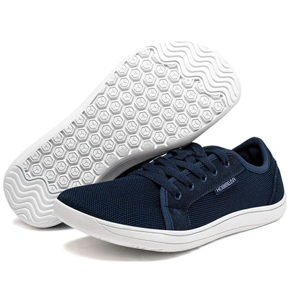 HOBIBEAR Unisex Wide Barefoot Shoes – Minimalist Zero Drop Sneakers for Outdoor Running & Casual Wear