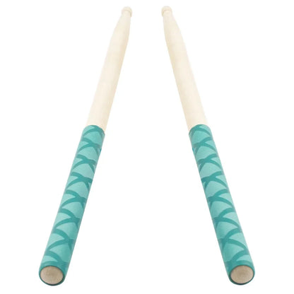 2Pcs Drumstick Grips – Anti-Slip Sweat-Absorbing Grip for 7A, 5A, 5B, 7B Drumsticks, 16.5cm Percussion Accessories