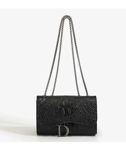 Women's Luxury Crossbody Handbag – Sequined Shoulder Messenger Bag with Chains, Casual Purses & Handbags