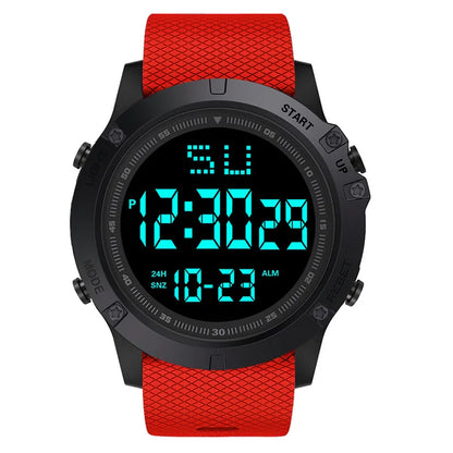 Men's Sport Watch – Multifunction Military Digital Watch, Waterproof, Luminous LED, Big Dial for Kids, Students, and Outdoors