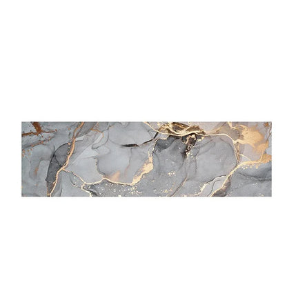 Luxury PVC Leather Kitchen Mat – Waterproof, Non-Slip, Washable Floor Rug for Home Decoration