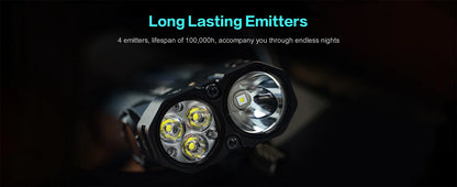 Original Outdoor Multifunctional LED Flashlight – 4360LMS Long-Range Strong Light with Ultra-Long Battery Life, Rechargeable for Camping