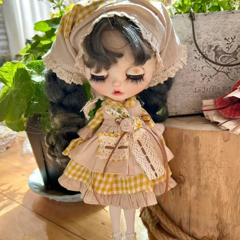 Blythe Doll Clothes Dress Suit — Outfit for OB22, OB24 & Azone Dolls