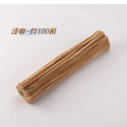 100/50PCS Chenille Stems Bulk – 22 Colors Pipe Cleaners for Kids’ Crafts, DIY Art Projects & Decorations (6mm x 12in)