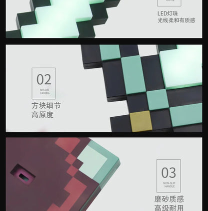 Minecraft Sword Night Light – Color-Changing Table Lamp, Game-Inspired Decorative Gift for Children