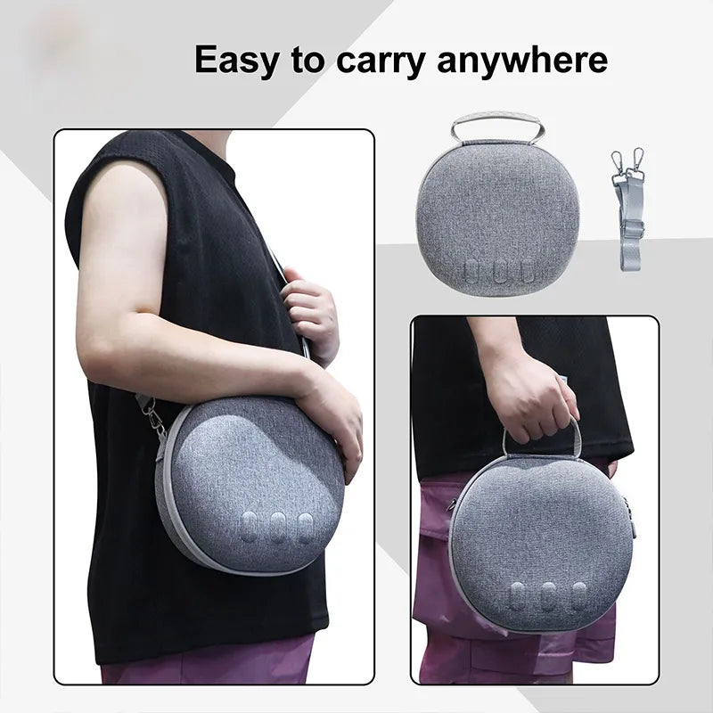 Meta Quest 3 Portable Travel Carrying Case: Larger Capacity Storage Bag for VR Protection and Accessories