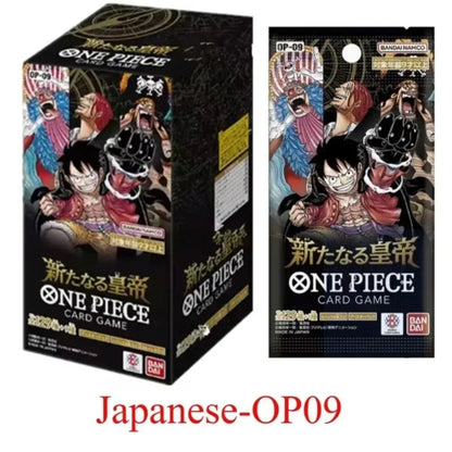 Bandai One Piece OPCG TCG Game Card — Sealed Booster Pack, Collectible Cartoon Cards for Toys & Gifts