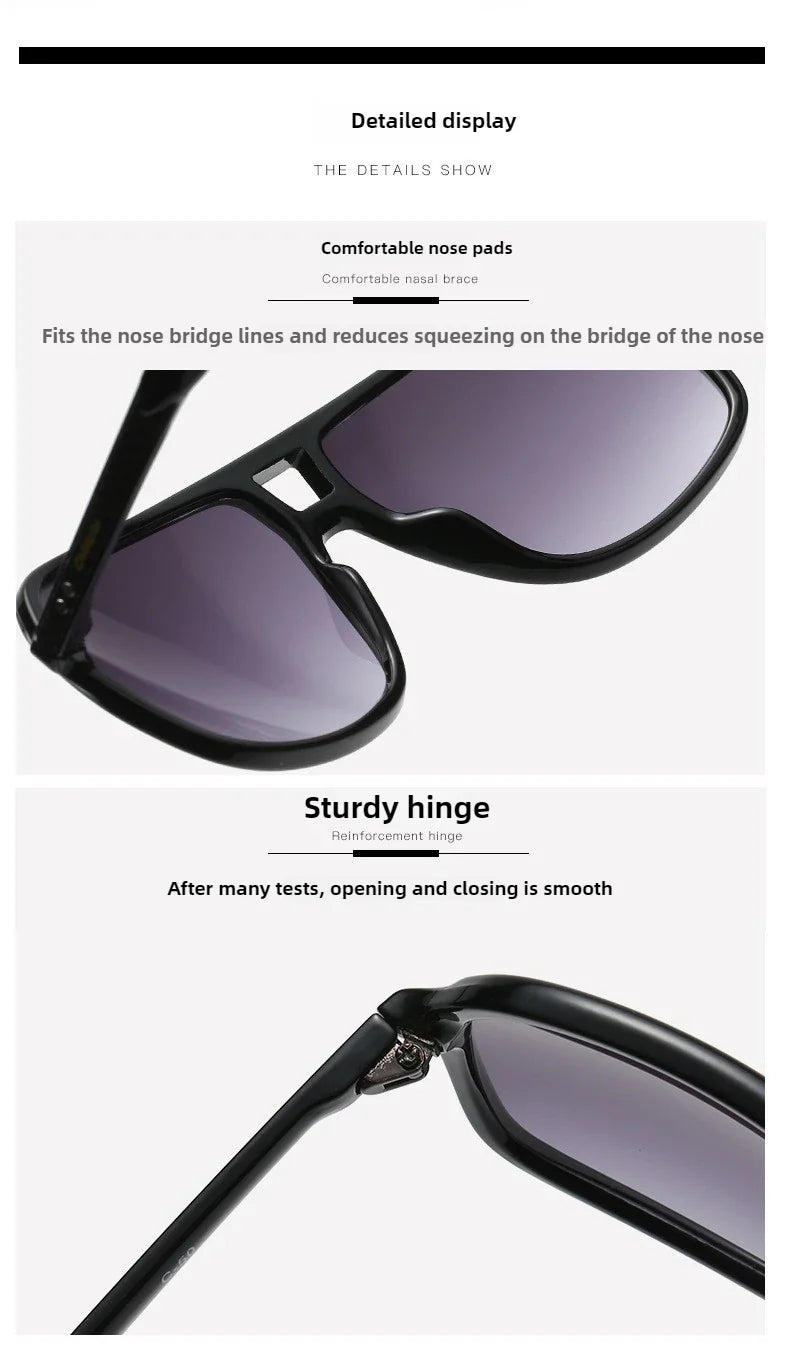 Pilot Sunglasses 8035 — Stylish UV Protection Eyewear for Men & Women