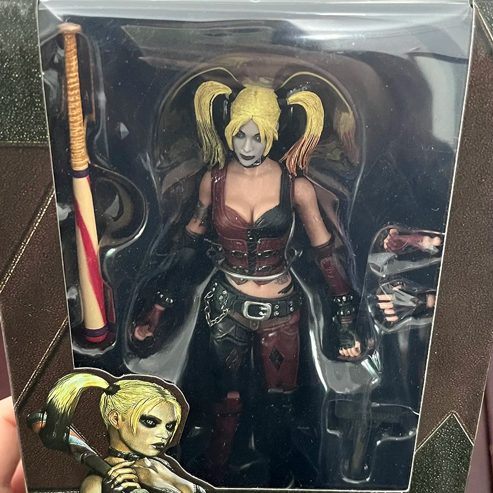 Neca Batman Joker Mafex Superman Harley Quinn Action Figures – Classic Cartoon Collectible Birthday Toys