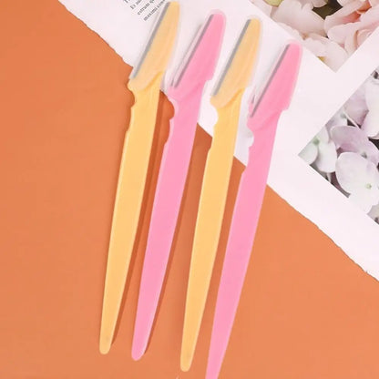 Portable Eyebrow Trimmer & Face Razor – Hair Remover Blades for Eyebrow Epilation and Makeup Grooming