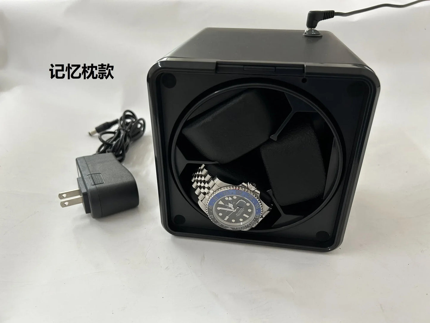 Vertical Watch Winder Box – Silent Motor, Automatic Rotator, Mechanical Watch Display & Organizer