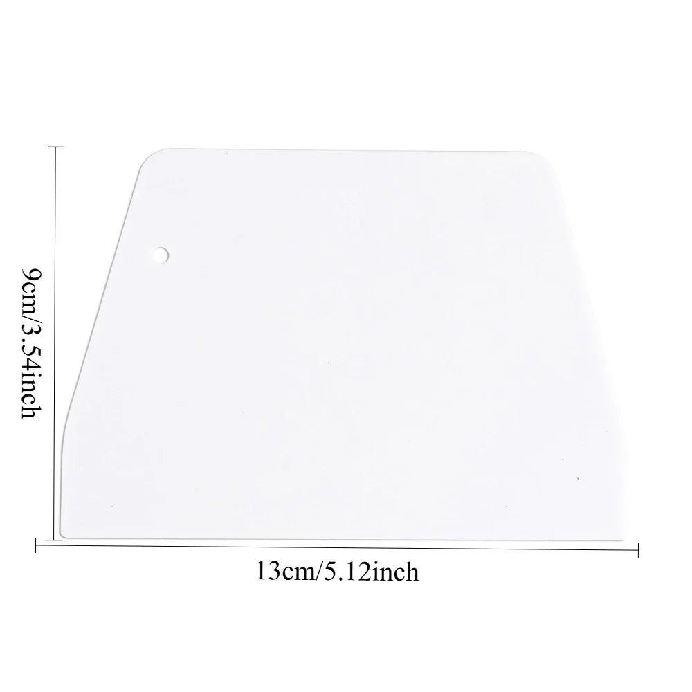 Multipurpose Dough Cutter & Bowl Scraper – Fondant, Bread, Cake Cream & Pastry Baking Tool
