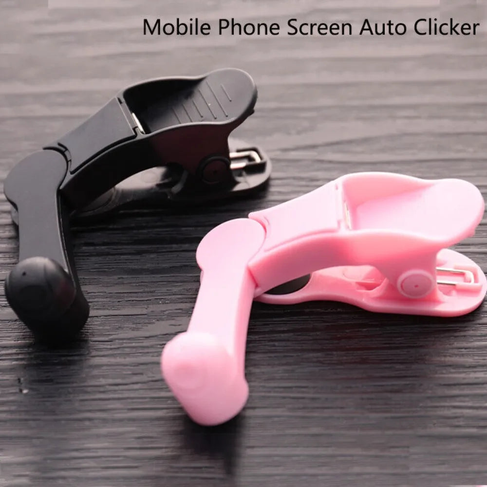 Digital Auto Screen Clicker for Smartphones – Touch Control Gadget for Apps, Video Live Streaming & Games with Tripod Support