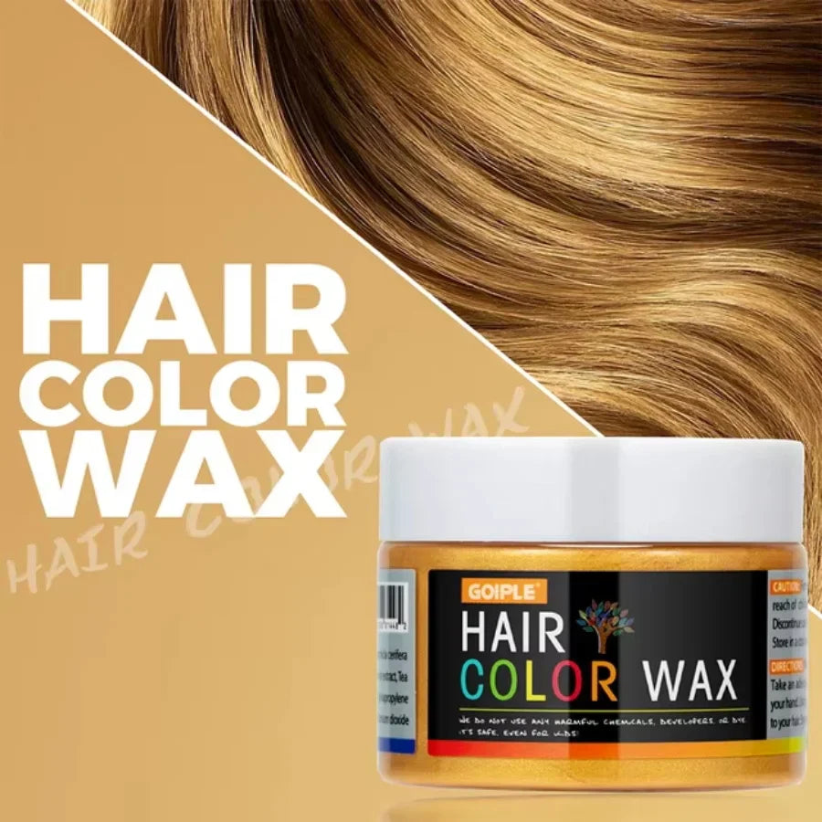 Halloween Hair Color Wax – Easy Wash DIY Temporary Hair, Eyebrow & Beard Dye Cream